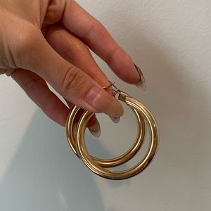 Chunky Hoop Earringa